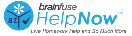 Logo for HelpNow by Brainfuse