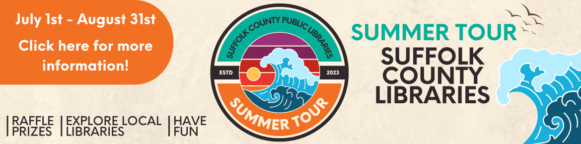 Suffolk Summer Library Tour Promo Banner